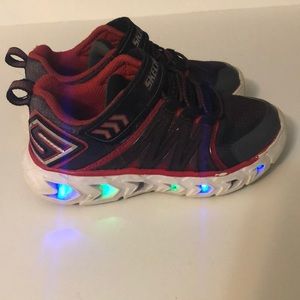 boys light up skechers